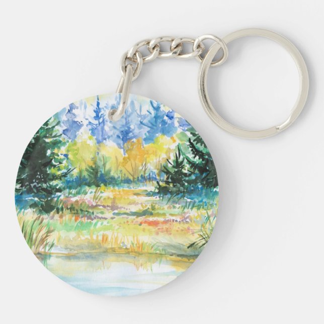 Porte-clés Forêt (Dos)