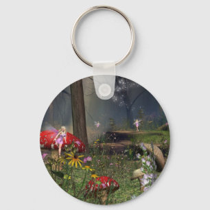 Porte-clés Forêt de féerie