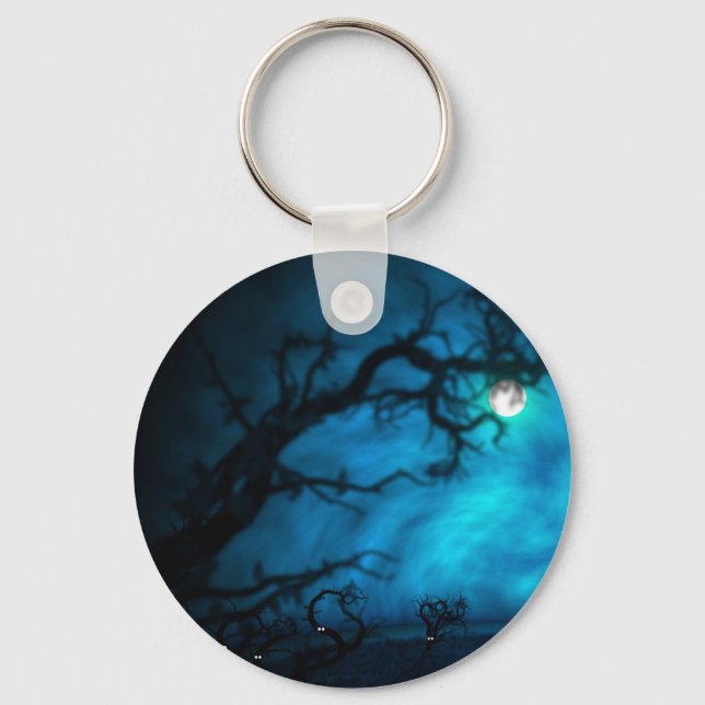 Porte-clés Forêt de Nuit (Recto)