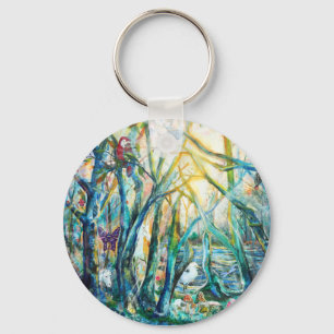 Porte-clés Forêt de porte - clé de la vie