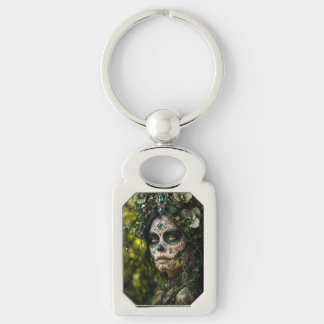 Porte-clés Forêt d'émeraude Calavera – Botanique verte