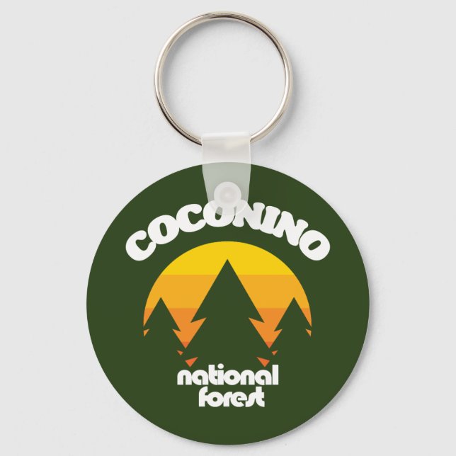 Porte-clés Forêt nationale de Coconino (Recto)