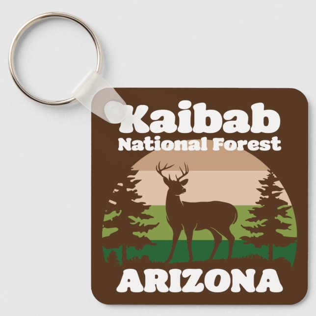 Porte-clés Forêt nationale de Kaibab Arizona (Recto)