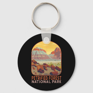 Porte-clés Forêt pétrifiée Parc national Arizona Montagne Hi