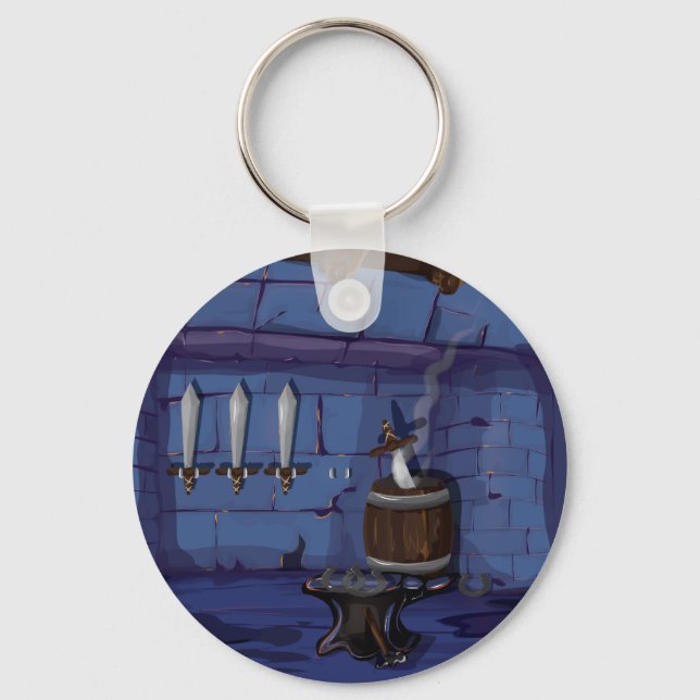 Porte-clés Forge de forgerons (Recto)