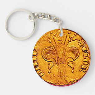 PORTE-CLÉS FORINT ANTIQUE OR FLORENTIEL
