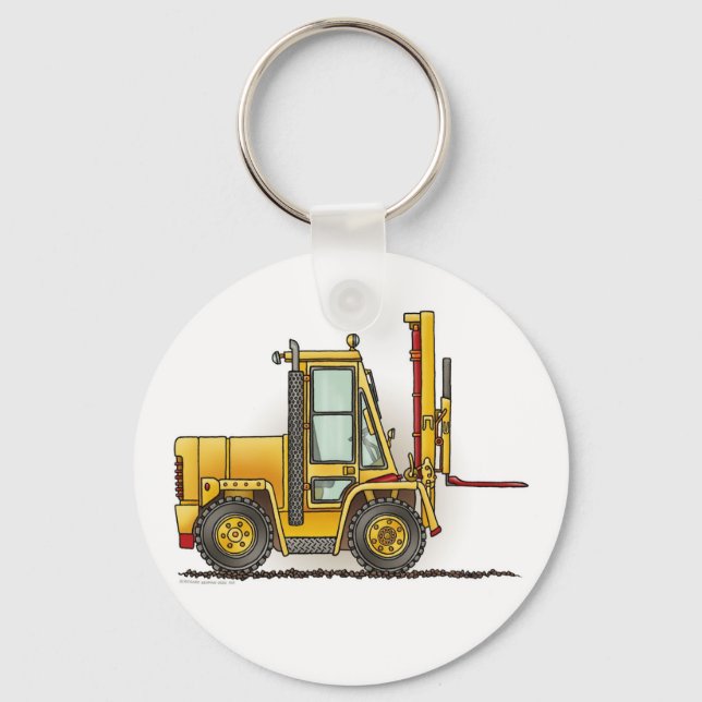 Porte-clés Forklift Truck Key Chain (Recto)