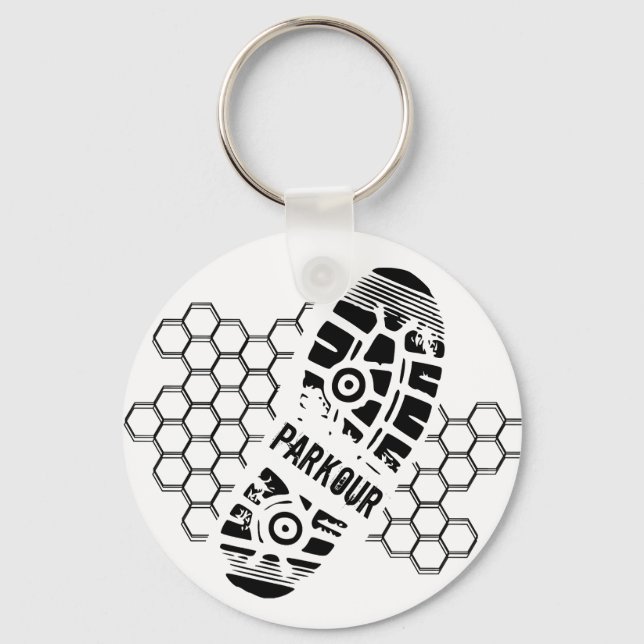 Porte-clés Formation au parkour (Recto)