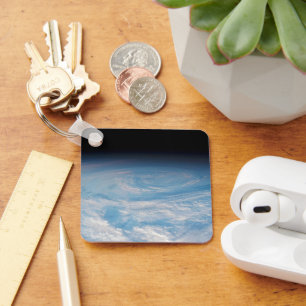 Porte-clés Formation De Nuages Circulaires Sur L'Océan Pacifi