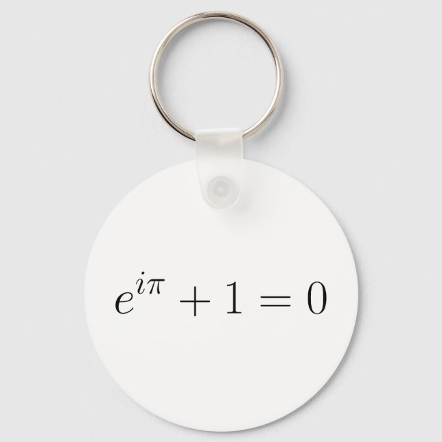 Porte-clés Formule Euler (Recto)