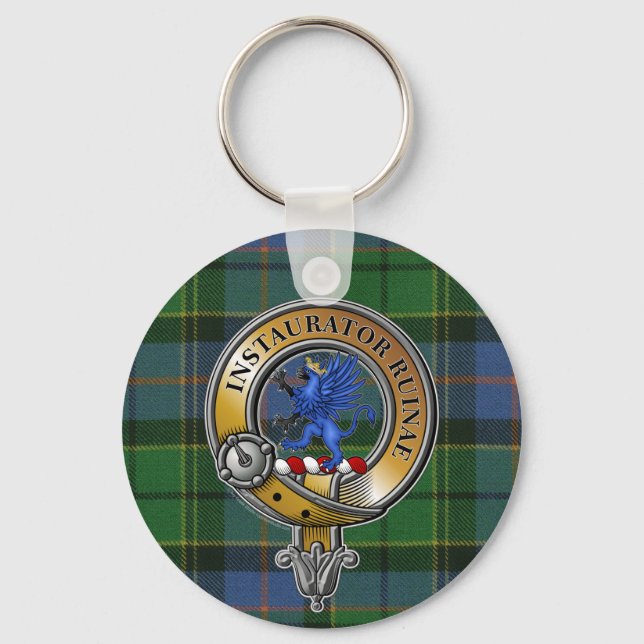 Porte-clés Forsyth Tartan & Badge (Recto)