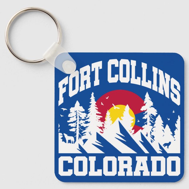 Porte-clés Fort Collins, Colorado (Recto)