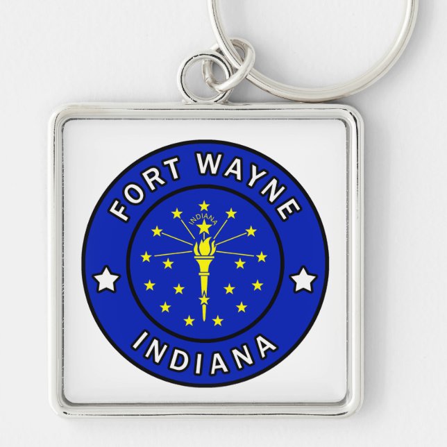 Porte-clés Fort Wayne Indiana (Devant)
