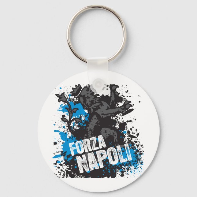 Porte-clés Forza Napoli (Recto)