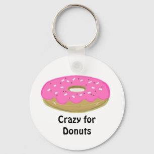 Porte-clés Fou de Donuts