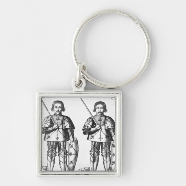 Porte-clés Foulques III Nerra   et Geoffroy II Martel (Devant)