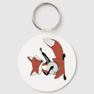 Porte-clés Fox Jouer au banjo