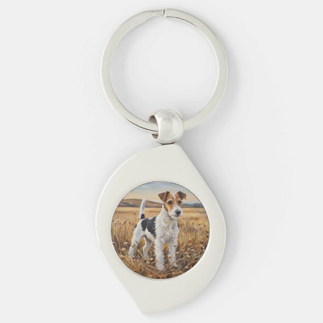 Porte-clés Fox Terrier (Devant)