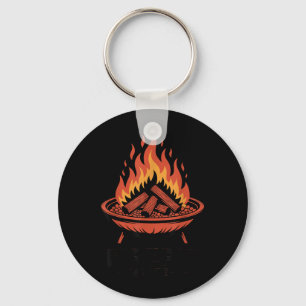 Porte-clés Foyer de maître de camping Feu de camp campeur Foy