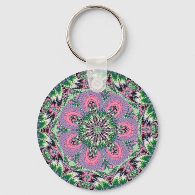 Porte-clés Fractal 1, Porte - clé (Recto)