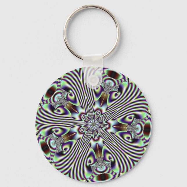 Porte-clés Fractal 3, Porte - clé (Recto)