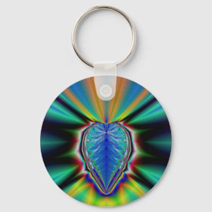 Porte-clés Fractale cardiaque