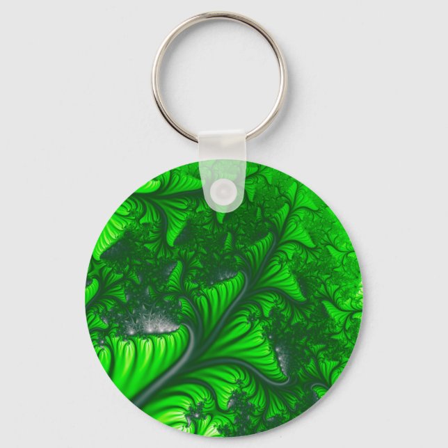 Porte-clés fractale de la jungle (Recto)