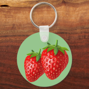 Porte-clés Fraise