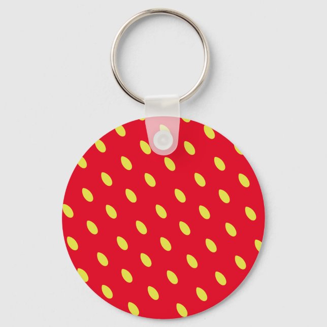 Porte-clés Fraise (Recto)