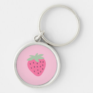 Porte-clés fraise délicieuse
