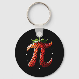 Porte-clés Fraise Pi Day Drôle enseignant en mathématiques 3.