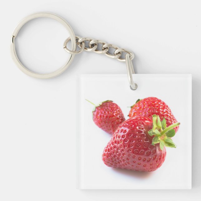 Porte-clés Fraises (Devant)