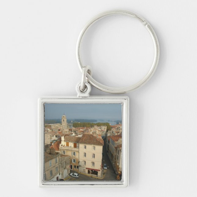 Porte-clés France, Arles, Provence, vue sur la ville depuis (Devant)
