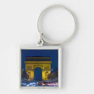Porte-clés France, Paris. L'Arc de Triomphe et les