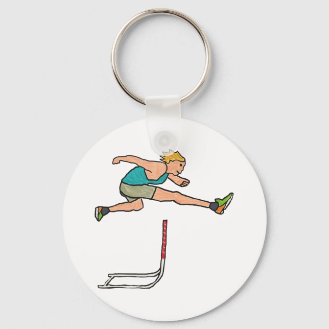 Porte-clés Franchir des obstacles (Recto)