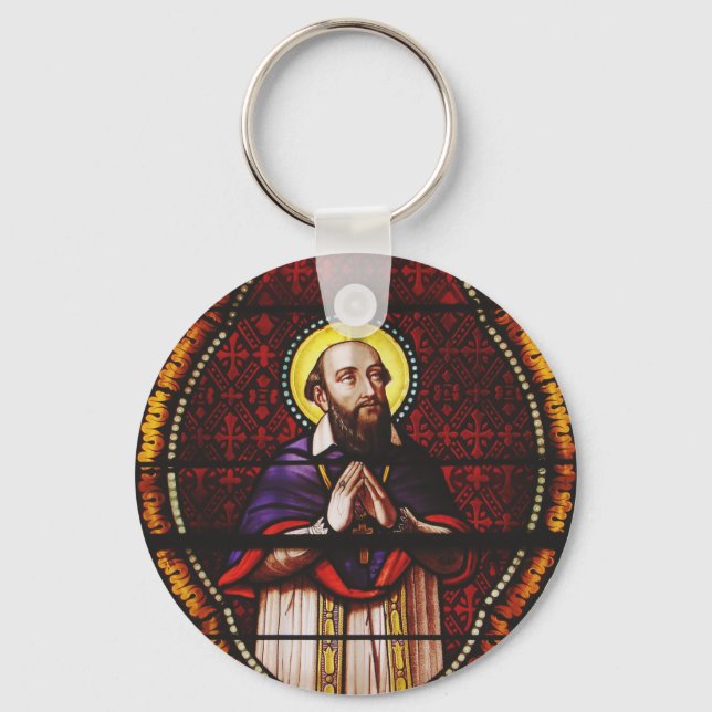 Porte-clés François de Sales évêque de Genève (Recto)