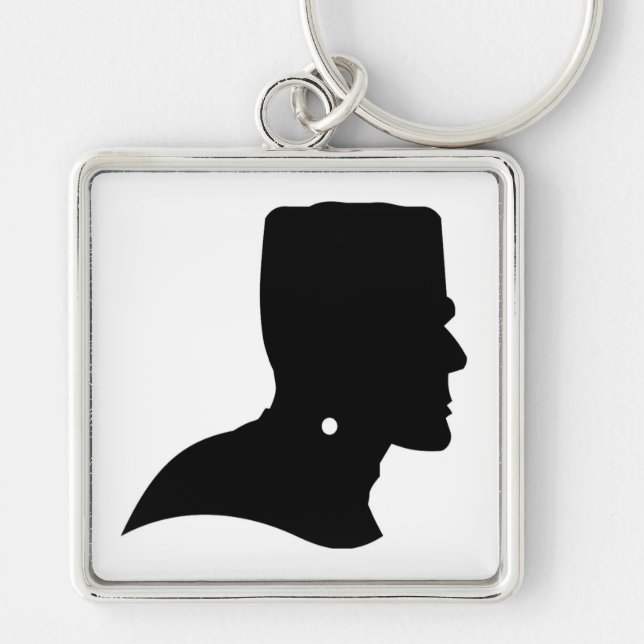 PORTE-CLÉS FRANKENSTEIN SILHOUETTE (Devant)