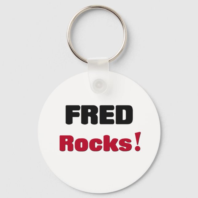 Porte-clés Fred Rocks (Recto)