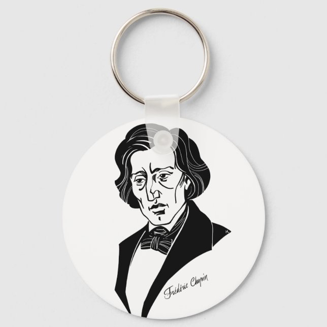 Porte-clés Frederic Chopin (Recto)