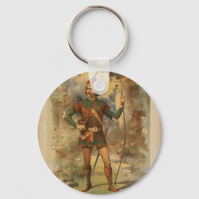 Porte-clés Frederick warde, 'Runnyede', Robin Hood Vintage Th (Recto)