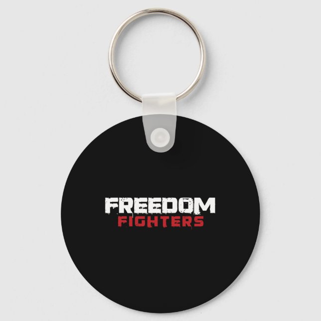 Porte-clés Freedom Fighter Resistance Movement 4 juillet Inde (Recto)