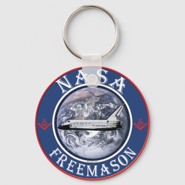 Porte-clés Freemason de la NASA (Recto)