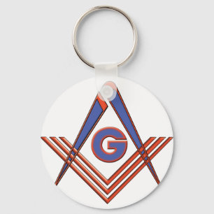 Porte-clés Freemason symbol