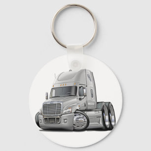 Porte-clés Freightliner Cascadia White Truck