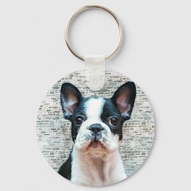 Porte-clés French Bulldog keychain (Recto)