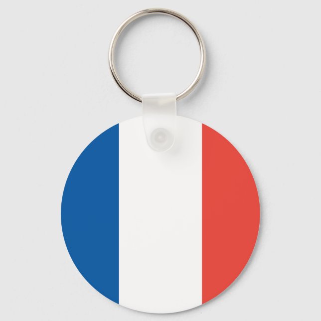 Porte-clés French Flag Key Chain (Recto)