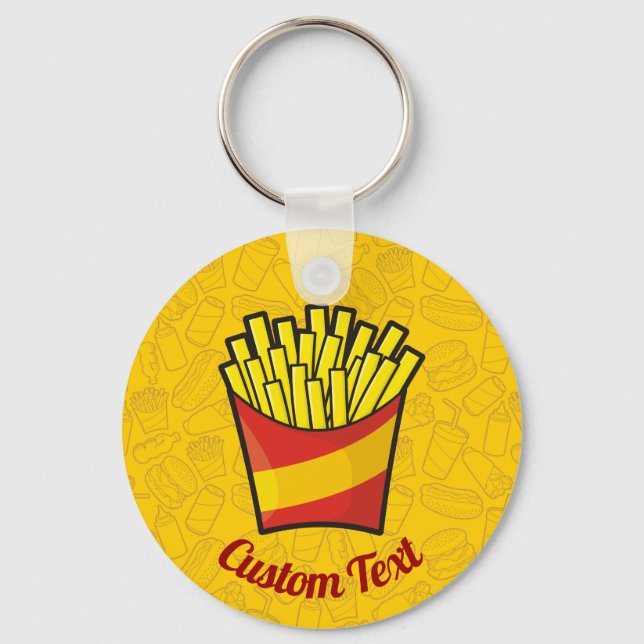Porte-clés French Fries Keychain (Recto)