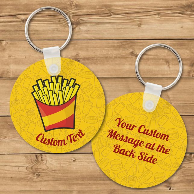Porte-clés French Fries Keychain (Créateur téléchargé)