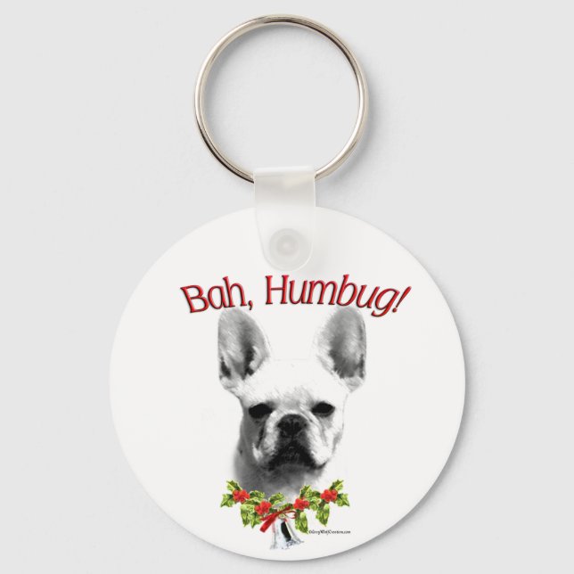 Porte-clés Frenchie Bah Humbug Porte - clé (Recto)