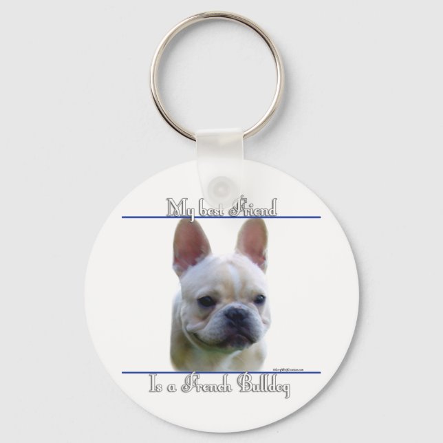 Porte-clés Frenchie Best Friend Porte - clé (Recto)